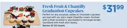 ShopRite Fresh Fruit & Chantilly Graduation Cupcakes offer