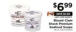 ShopRite Blount Clam Shack Premium Seafood Soups offer