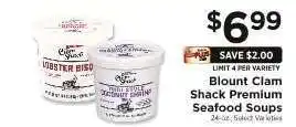 ShopRite Blount Clam Shack Premium Seafood Soups offer