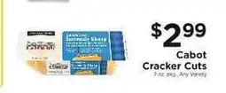 ShopRite Cabot Cracker Cuts offer