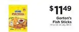 ShopRite Gorton's Fish Sticks offer