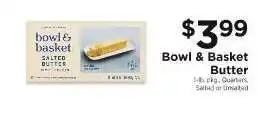 ShopRite Bowl & Basket Butter offer
