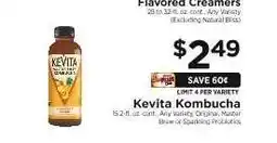 ShopRite Kevita Kombucha offer