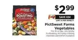 ShopRite PictSweet Farms Vegetables offer