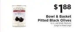 ShopRite Bowl & Basket Pitted Black Olives offer