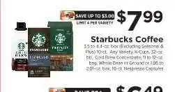 ShopRite Starbucks Coffee offer