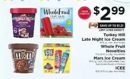 ShopRite Turkey Hill Late Night Ice Cream offer