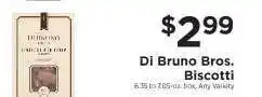 ShopRite Di Bruno Bros. Biscotti offer