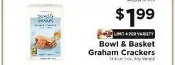 ShopRite Bowl & Basket Graham Crackers offer