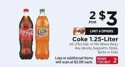 ShopRite Coke 1.25-Liter offer