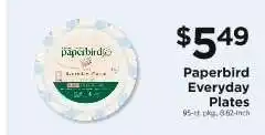 ShopRite Paperbird Everyday Plates offer