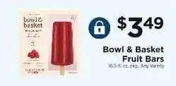 ShopRite Bowl & Basket Fruit Bars offer