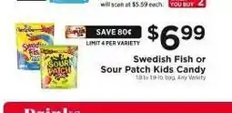 ShopRite Swedish Fish or Sour Patch Kids Candy offer
