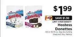 ShopRite Hostess Donettes offer