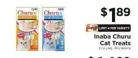 ShopRite Inaba Churu Cat Treats offer