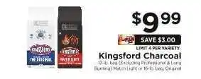 ShopRite Kingsford Charcoal offer