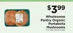 ShopRite Wholesome Pantry Organic Portabella Mushrooms offer