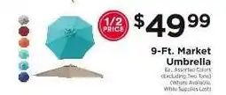 ShopRite 9-ft Market Umbrella offer