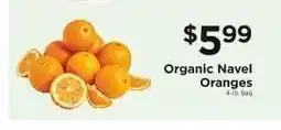 ShopRite Organic Navel Oranges offer