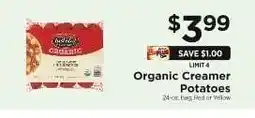 ShopRite Organic Creamer Potatoes offer