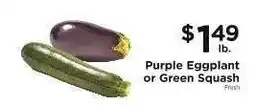 ShopRite Purple Eggplant or Green Squash offer