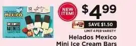 ShopRite Helados Mexico Mini Ice Cream Bars offer