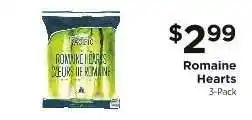 ShopRite Romaine Hearts offer