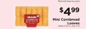 ShopRite Mini Cornbread Loaves offer
