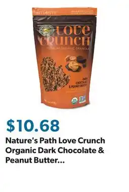 Sam's Club Nature's Path Love Crunch Organic Dark Chocolate & Peanut Butter Granola, 32 oz offer