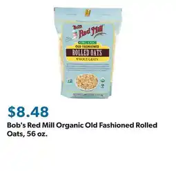 Sam's Club Bob's Red Mill Organic Old Fashioned Rolled Oats, 56 oz offer