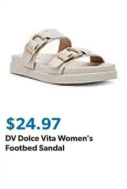 Sam's Club DV Dolce Vita Women's Footbed Sandal offer