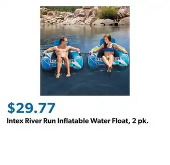Sam's Club Intex River Run Inflatable Water Float, 2 pk offer