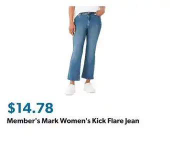 Sam's Club Member's Mark Women's Kick Flare Jean offer