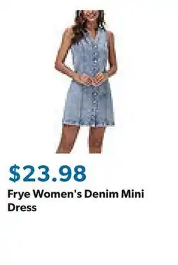 Sam's Club Frye Women's Denim Mini Dress offer
