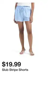 TJ Maxx Slub Stripe Shorts offer