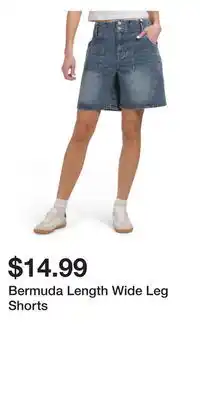TJ Maxx Bermuda Length Wide Leg Shorts offer