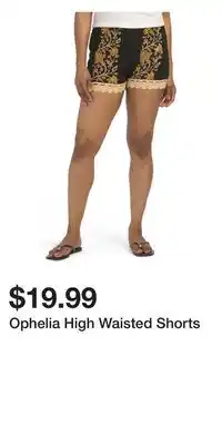 TJ Maxx Ophelia High Waisted Shorts offer
