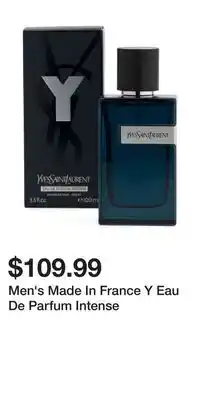 TJ Maxx Men's Made In France Y Eau De Parfum Intense offer