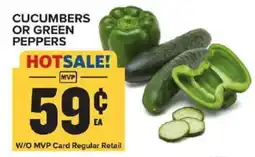 Food Lion Cucumbers or green peppers offer