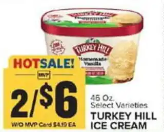 Food Lion Turkey hill ice cream offer