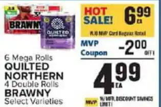 Food Lion Quilted northern brawny offer