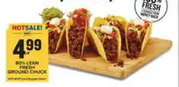 Food Lion Lean fresh ground chuck offer