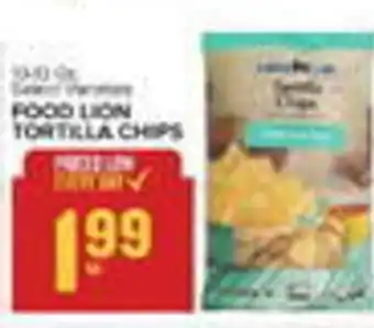 Food Lion Tortilla chips offer