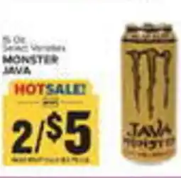Food Lion Monster java offer