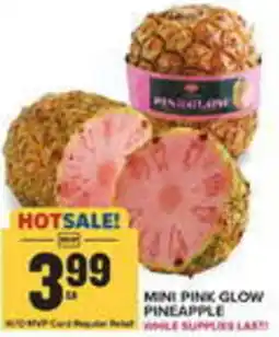 Food Lion Mini pink glow pineapple offer