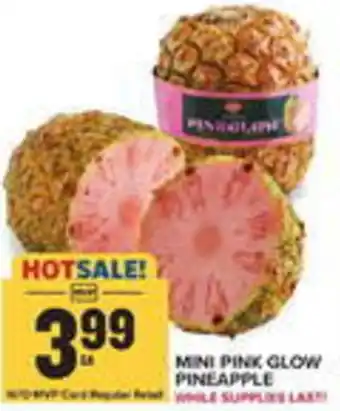 Food Lion Mini pink glow pineapple offer