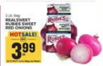 Food Lion Realsweet rubies sweet red onions offer