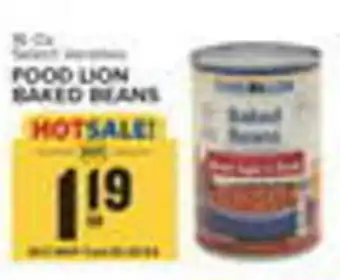 Food Lion Food lion baked beans offer