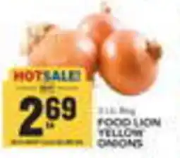 Food Lion Food lion yellow onions offer