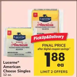 ACME Lucerne American Cheese Singles offer